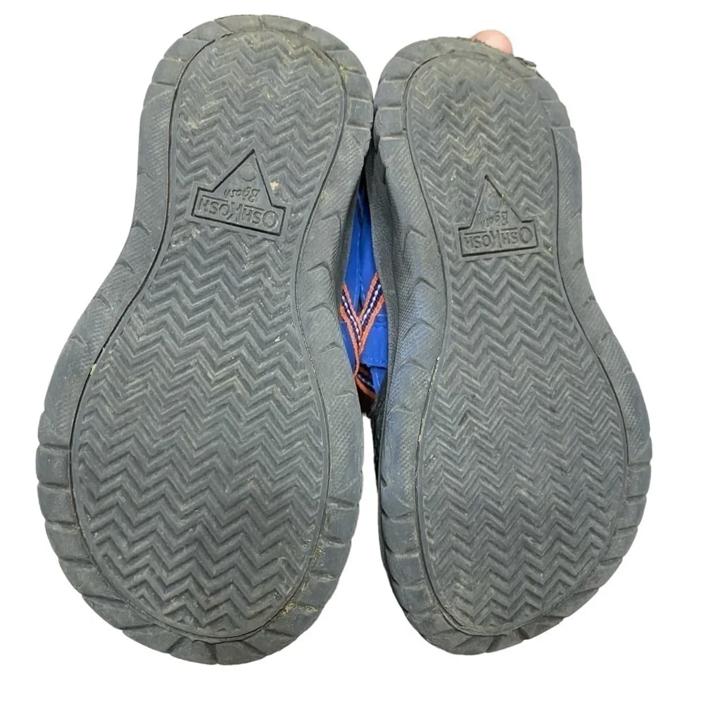 Oshkosh B’gosh Blue Orange Closed Toe Water Shoes Size 9
